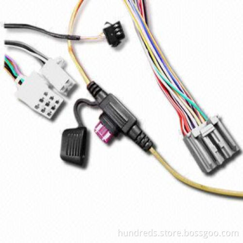 Car CCTV Cable with Different Connectors, Customized Designs and Colors are Welcome